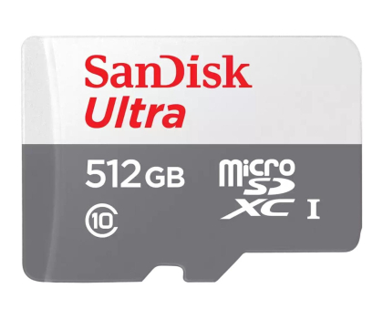 Karta pamięci Sandisk 512GB microSDXC Ultra 100MB/s C10 UHS-I